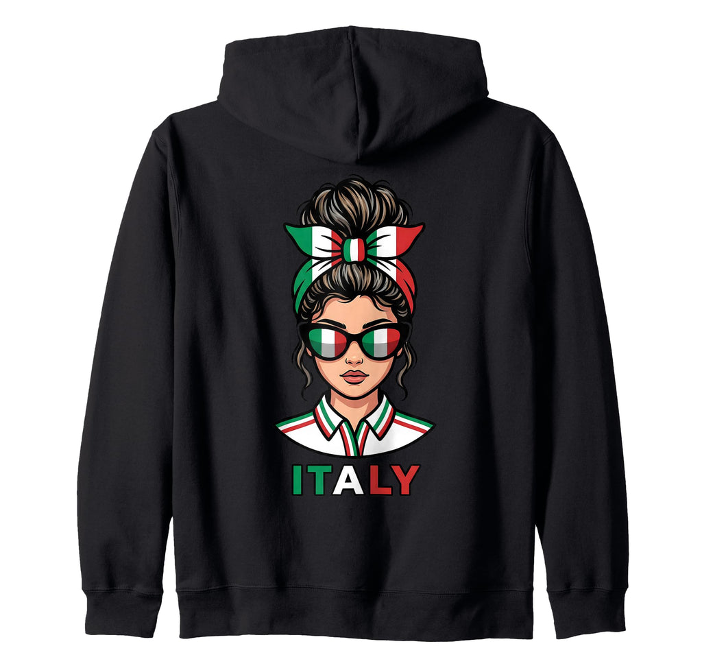 Italia Italy Italian Flag Travel Sweatshirt - Minimalist Print Unisex