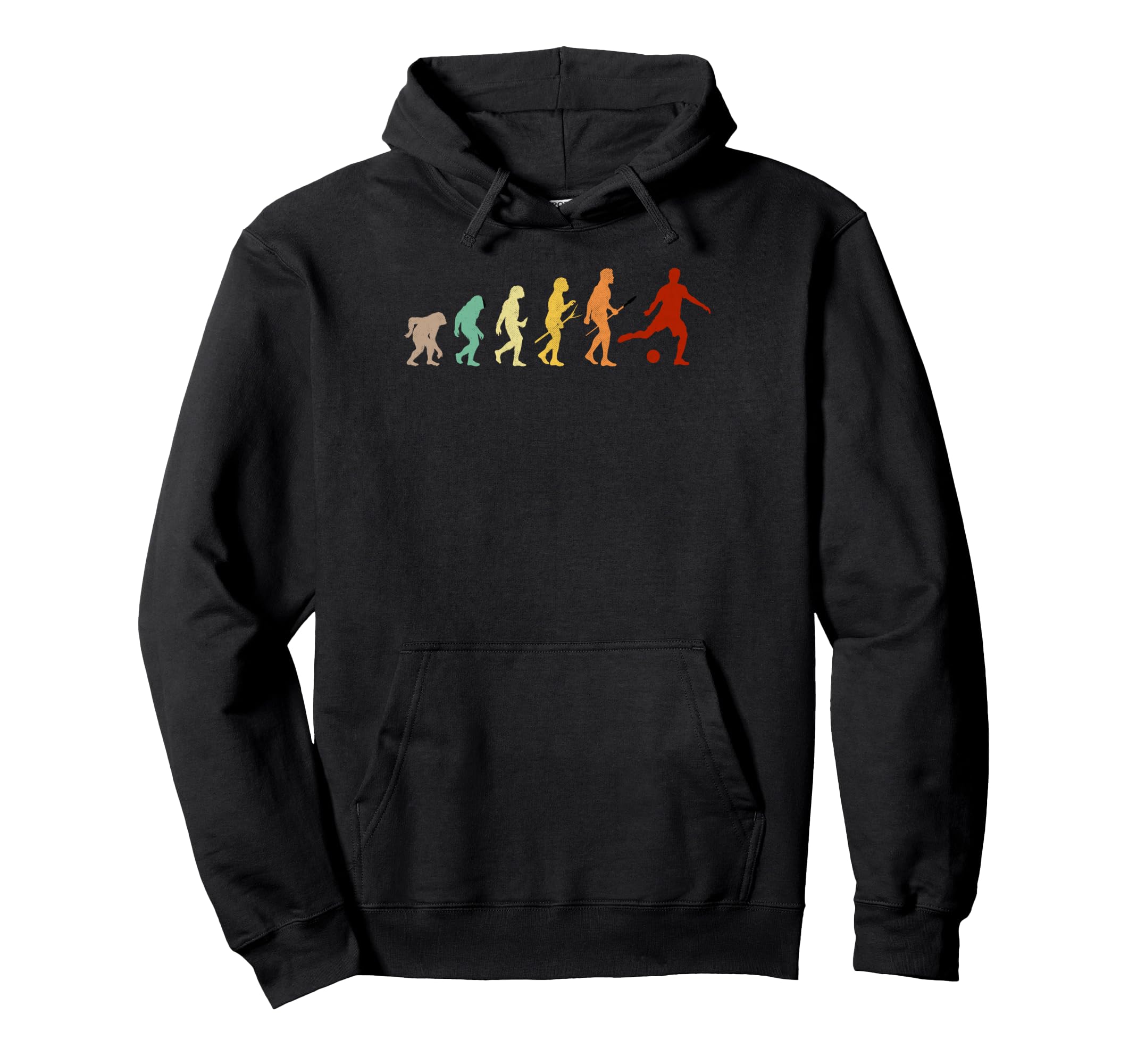 Evolution Soccer Goalie Player Fan Game Hoodie - Graphic Print for Adults