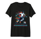 Soccer Attacking Midfielder Fullback T-Shirt - Minimalist Print Unisex