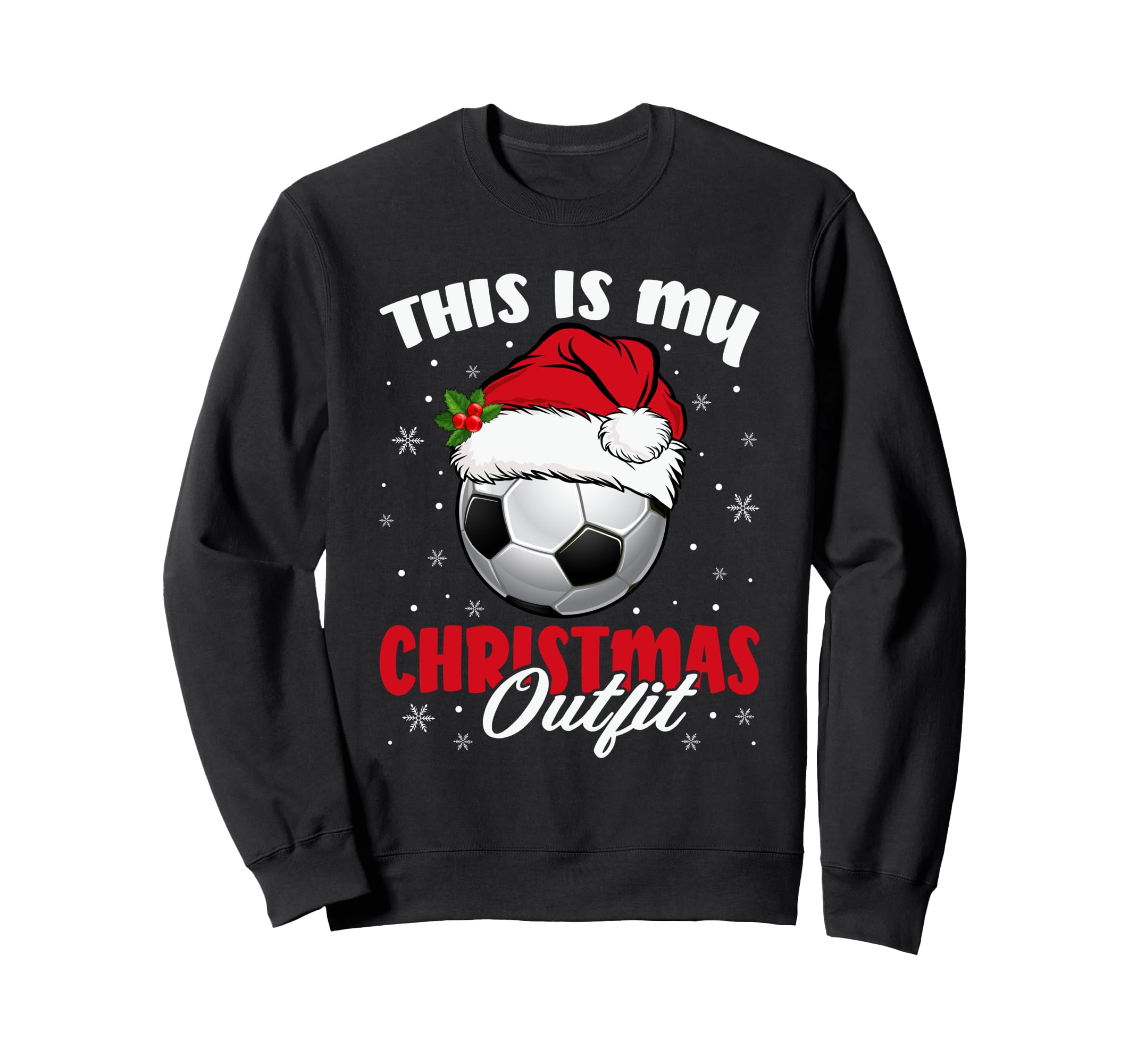 Pajamas Soccer Ball Lights Football Sweatshirt - Graphic Print Men Women