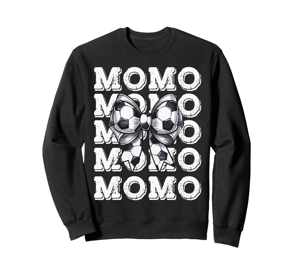 Coquette Soccer Momo Matching Family Sweatshirt - Graphic Print for Adults