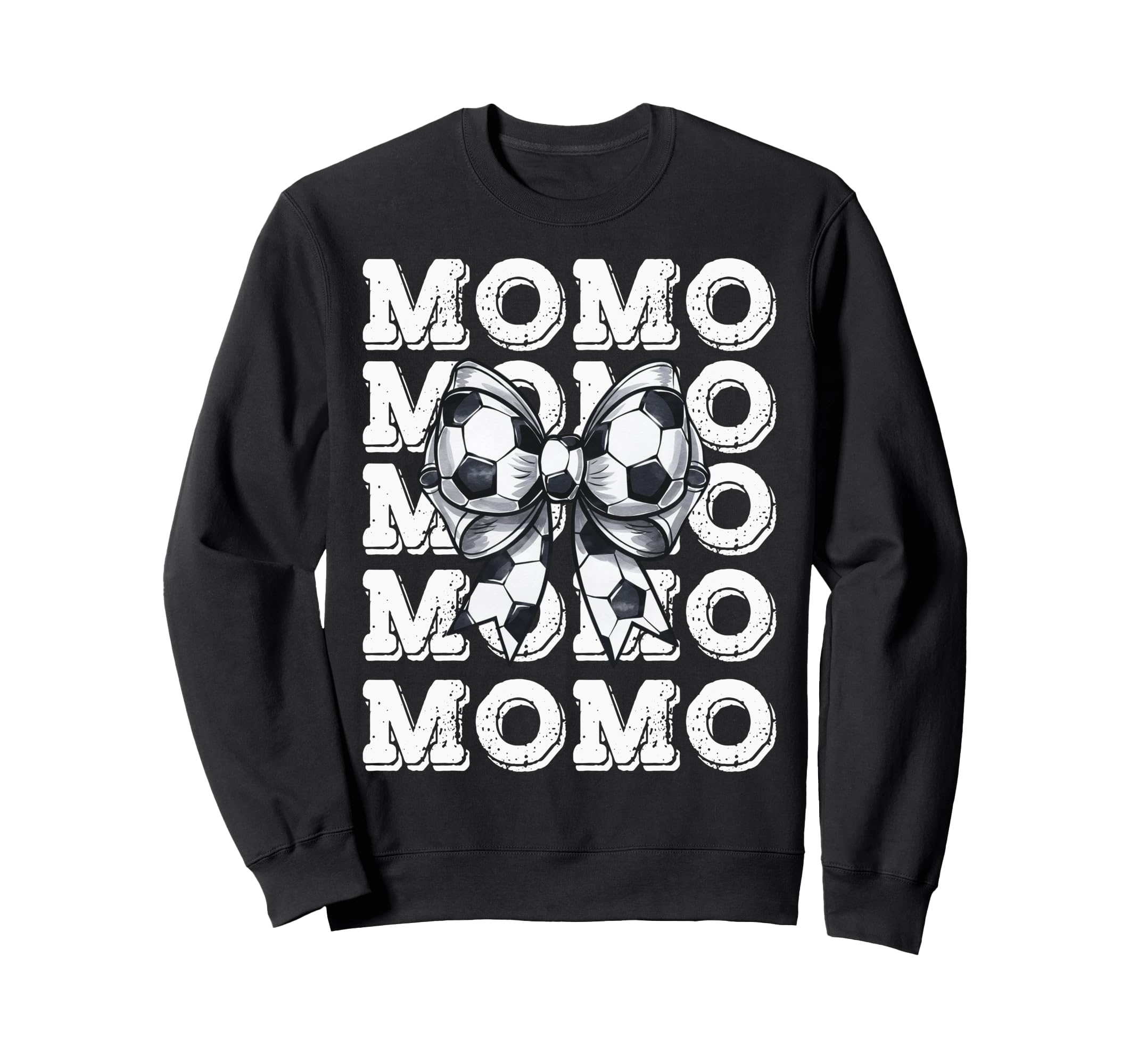 Coquette Soccer Momo Matching Family Sweatshirt - Graphic Print for Adults