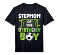 Mens Soccer Stepmom Birthday Party T-Shirt - Fun Novelty Design for Adults