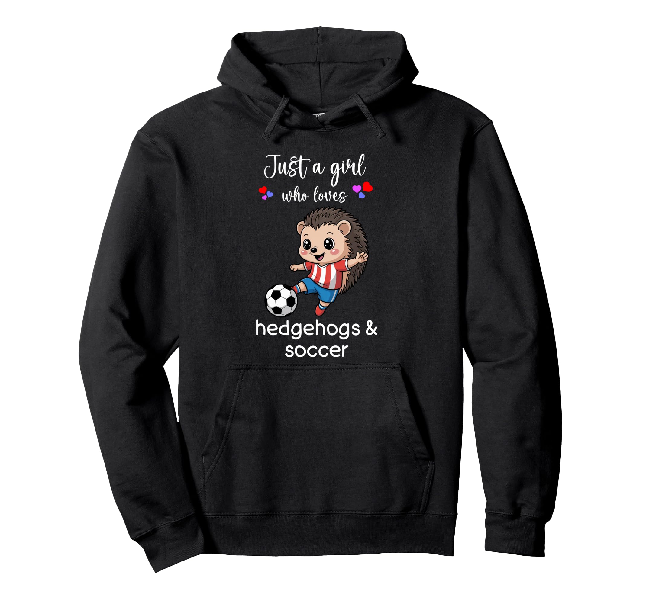 Hedgehog Soccer Hedgehog Soccer Hoodie - Custom Art Print Men Women