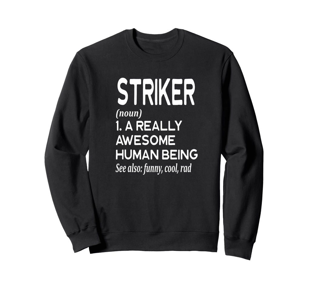 Soccer Player Definition Funny Sweatshirt - Trendy Graphic for Adults