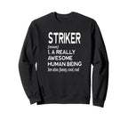 Soccer Player Definition Funny Sweatshirt - Trendy Graphic for Adults