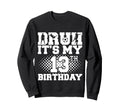 Bruh Its My 13Th Birthday Soccer Sweatshirt - Aesthetic Graphic Men Women