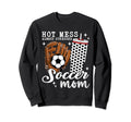 Hot Mess Always Stressed Soccer Mom T-Shirt - Novelty Apparel Men Women