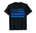 Proud Soccer Dad Usa Flag Family T-Shirt - Minimalist Print Men Women