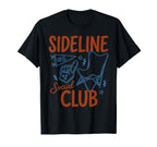 Sideline Social Club Soccer Mom Game Day T-Shirt - Trendy Graphic Unisex