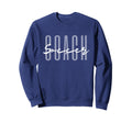 Soccer Coach Instructional Head Sweatshirt - Unique Graphic for Adults