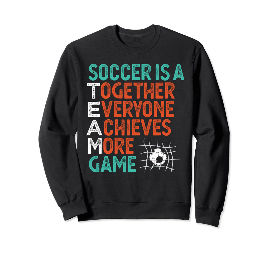Soccer Coach Practice Ball Game Sweatshirt - Streetwear Style for Adults