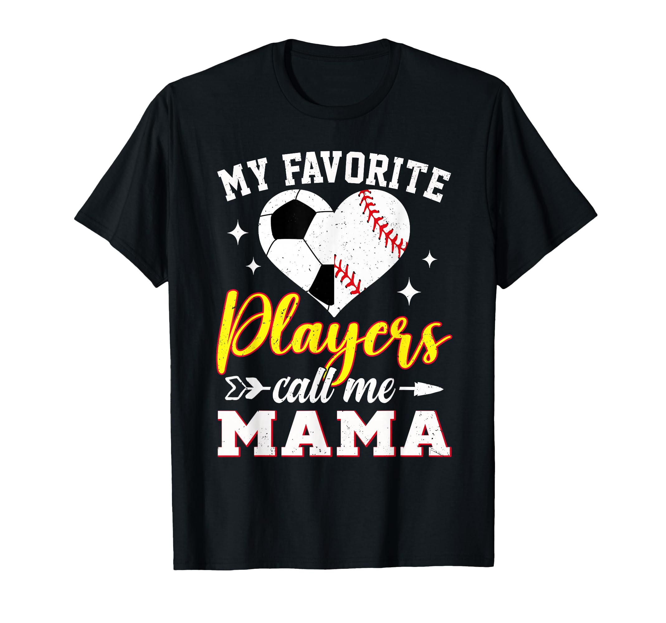 My Favorite Soccer Baseball Players Call T-Shirt - Minimalist Print Unisex