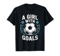 Goal Keeper Quotes Soccer Lover T-Shirt - Minimalist Print Men Women