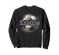 Knights Soccer Mom Game Day School Sweatshirt - Unique Graphic Unisex