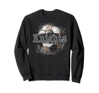 Knights Soccer Mom Game Day School Sweatshirt - Unique Graphic Unisex