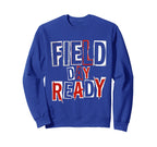 Field Day Ready Soccer Mom Sweatshirt - Unique Graphic for Adults