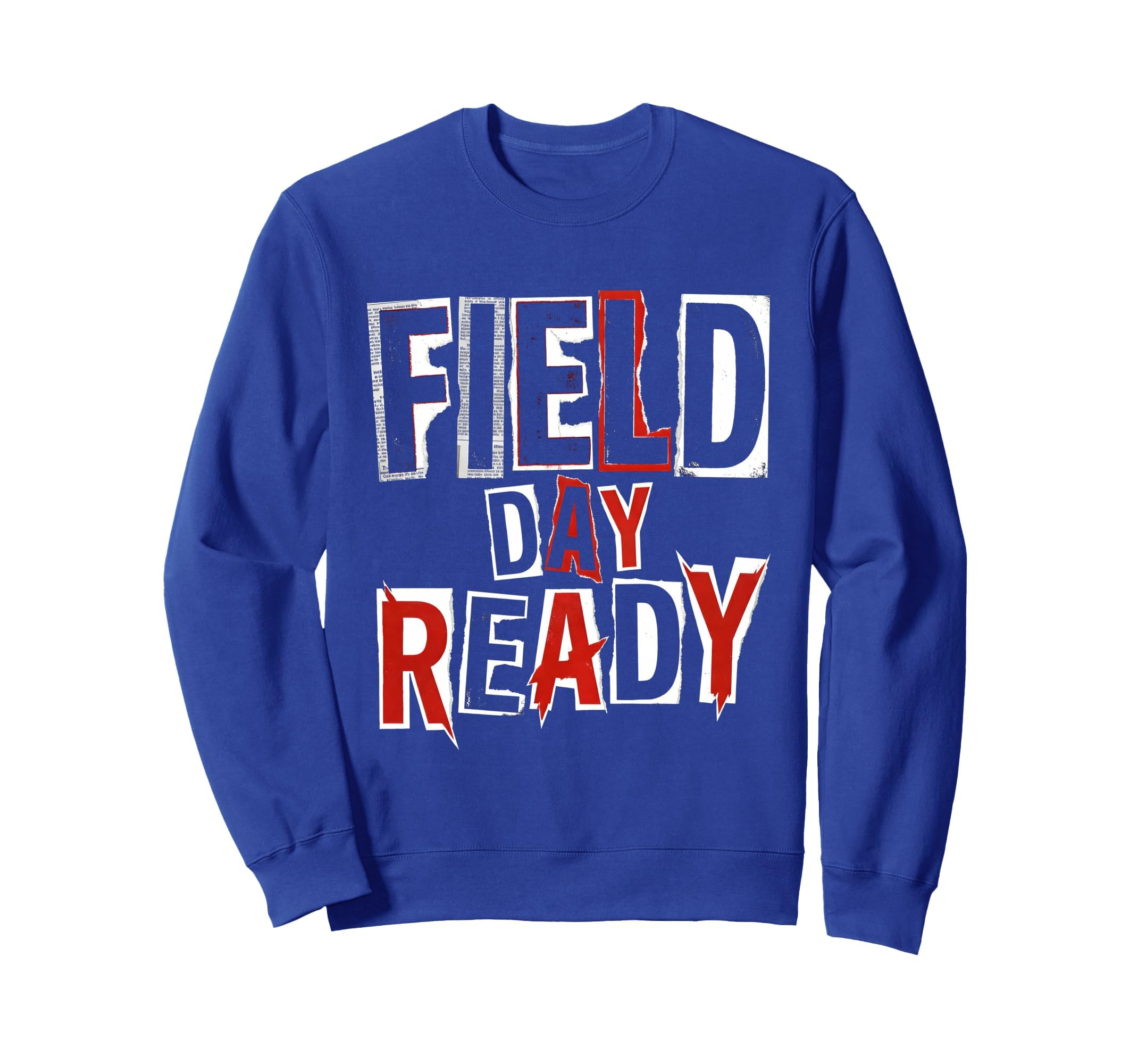 Field Day Ready Soccer Mom Sweatshirt - Unique Graphic for Adults
