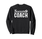Best Soccer Coach Soccer Coaching Sweatshirt - Trendy Graphic Unisex