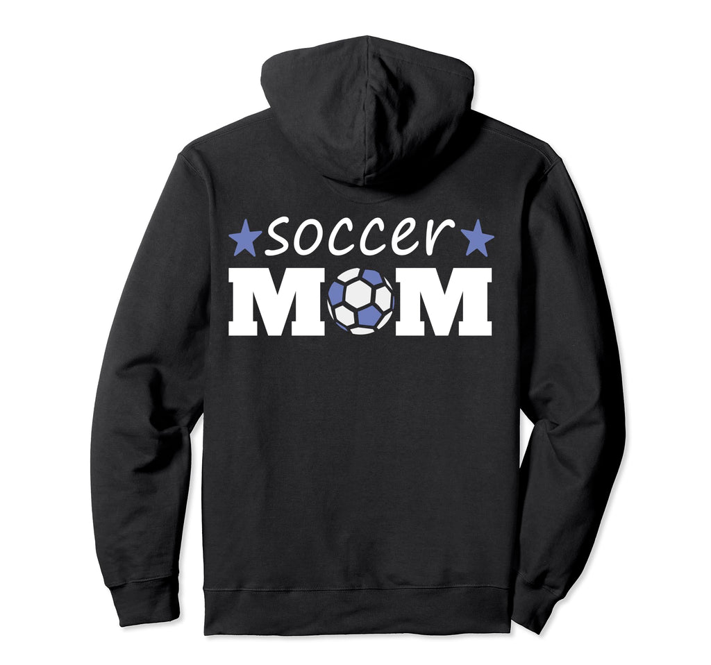 Football Sports Lover Soccer Mom Hoodie - Fun Novelty Design Men Women