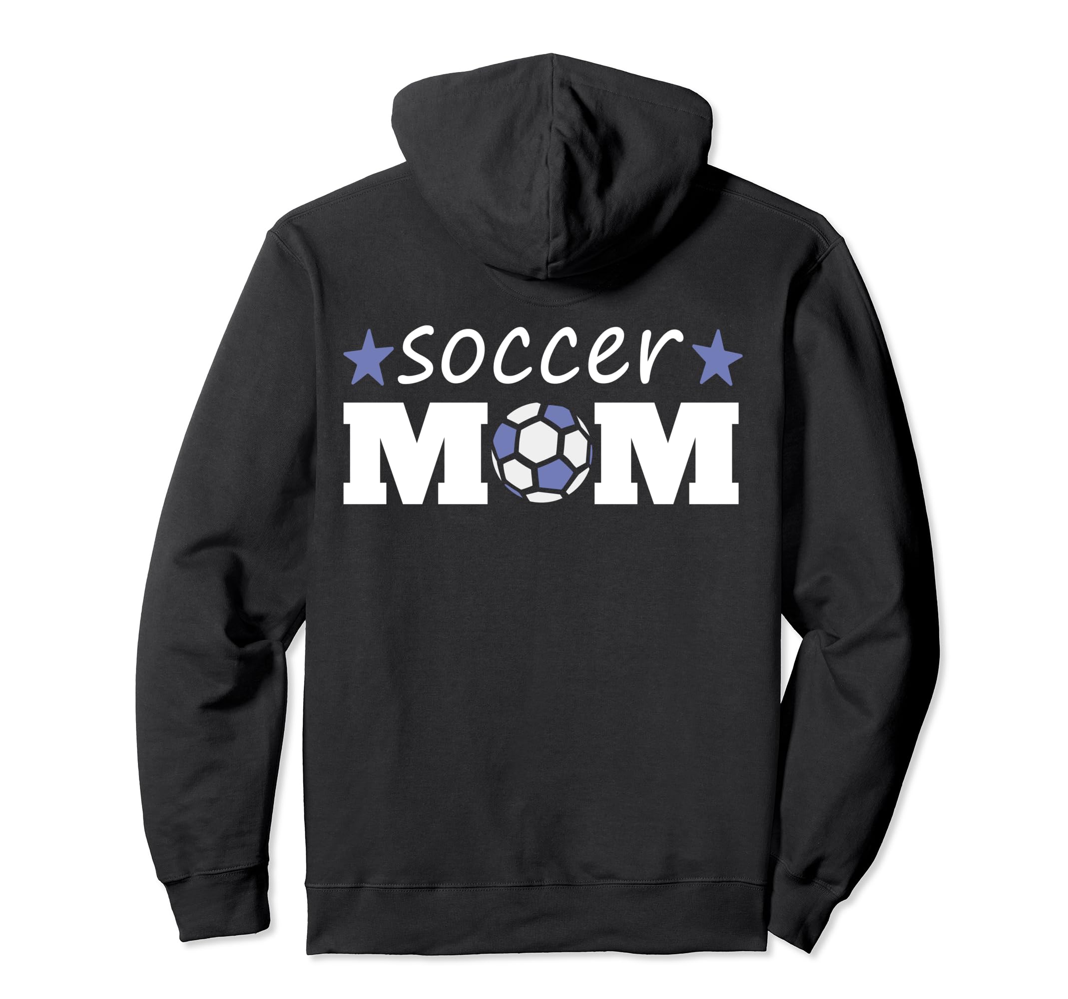 Football Sports Lover Soccer Mom Hoodie - Fun Novelty Design Men Women