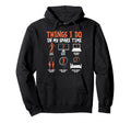 Things I Do My Spare Time Soccer Hoodie - Casual Everyday Wear Unisex