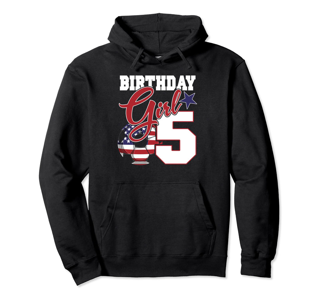 5Th Birthday Party Patriotic American Hoodie - Fun Novelty Design Unisex