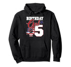 5Th Birthday Party Patriotic American Hoodie - Fun Novelty Design Unisex