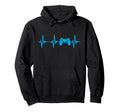 Heartbeat Gamer Gaming Sweatshirts Sweatshirt - Novelty Apparel Unisex