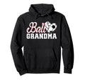 Ball Grandma Heart Soccer Volleyball Hoodie - Custom Art Print Unisex