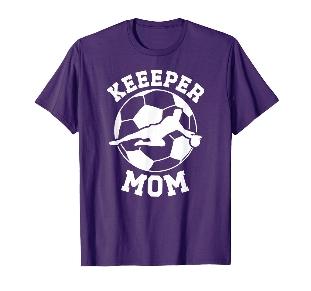 Soccer Keeper Mom Soccer Goalie Mother T-Shirt - Trendy Graphic Men Women