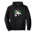 Goalkeeper Puppy French Bulldogs Soccer Hoodie - Streetwear Style Unisex