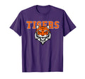 Tigers Volleyball Team Tiger Mascot T-Shirt - Custom Art Print Men Women