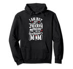 Im Hockey Goalkeeper Mom Ice Hockey Hoodie - Minimalist Print Unisex