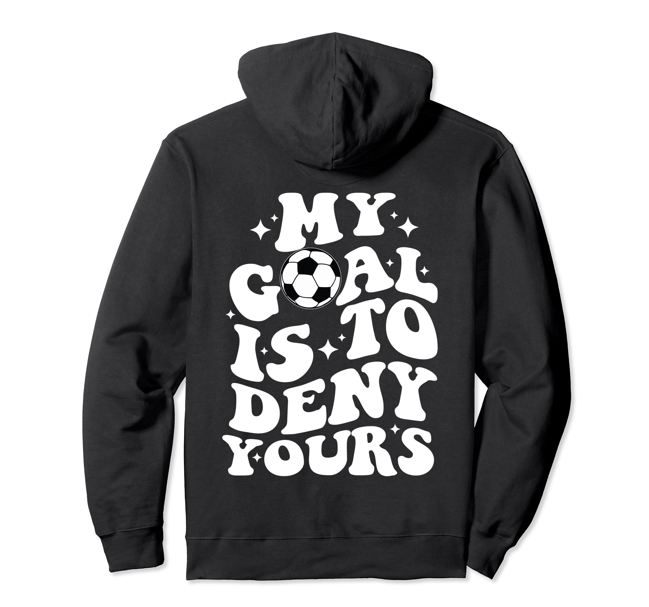 Funny Groovy My Goal Is To Deny Hoodie - Casual Everyday Wear Men Women