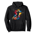 I Love Handball Player Sports Goalkeeper Hoodie - Unique Graphic Unisex