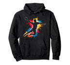 I Love Handball Player Sports Goalkeeper Hoodie - Unique Graphic Unisex