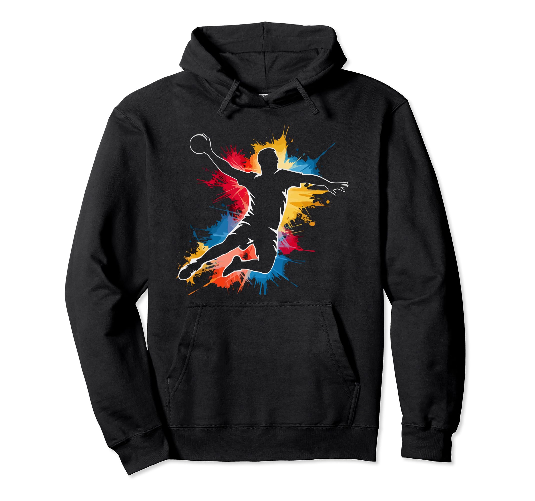 I Love Handball Player Sports Goalkeeper Hoodie - Unique Graphic Unisex