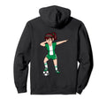Dabbing Soccer Nigeria Jersey Nigerian Hoodie - Fun Novelty Design Unisex