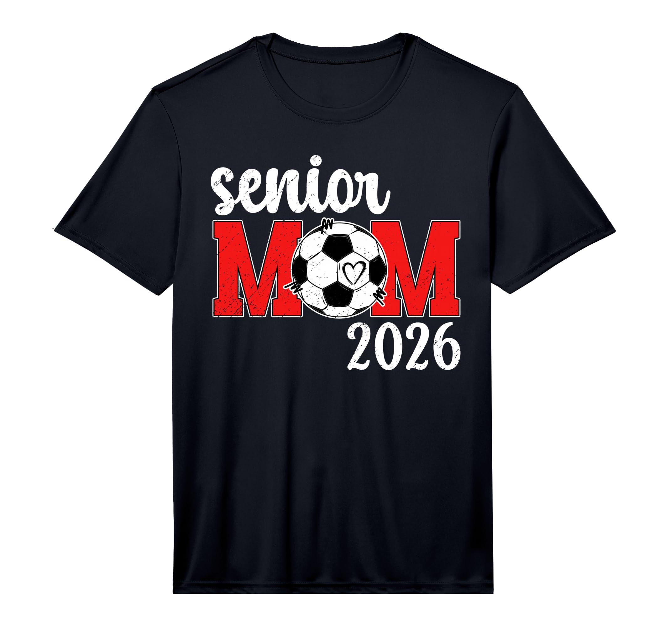 Mens Soccer Senior Mom 2026 Soccer T-Shirt - Unique Graphic for Adults