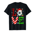 Love Costume Soccer Santa Reindeer T-Shirt - Fun Novelty Design for Adults