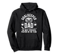 Funny Ice Hockey Goalkeeper Dad Hockey Hoodie - Trendy Graphic Men Women