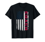 Coach American Flag 4Th July Usa T-Shirt - Graphic Print for Adults