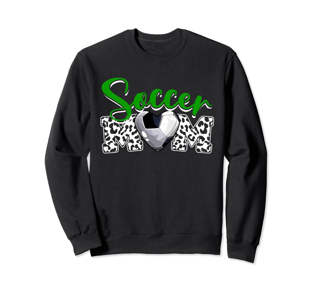 Distressed Soccer Heart Soccer Sweatshirt - Streetwear Style for Adults