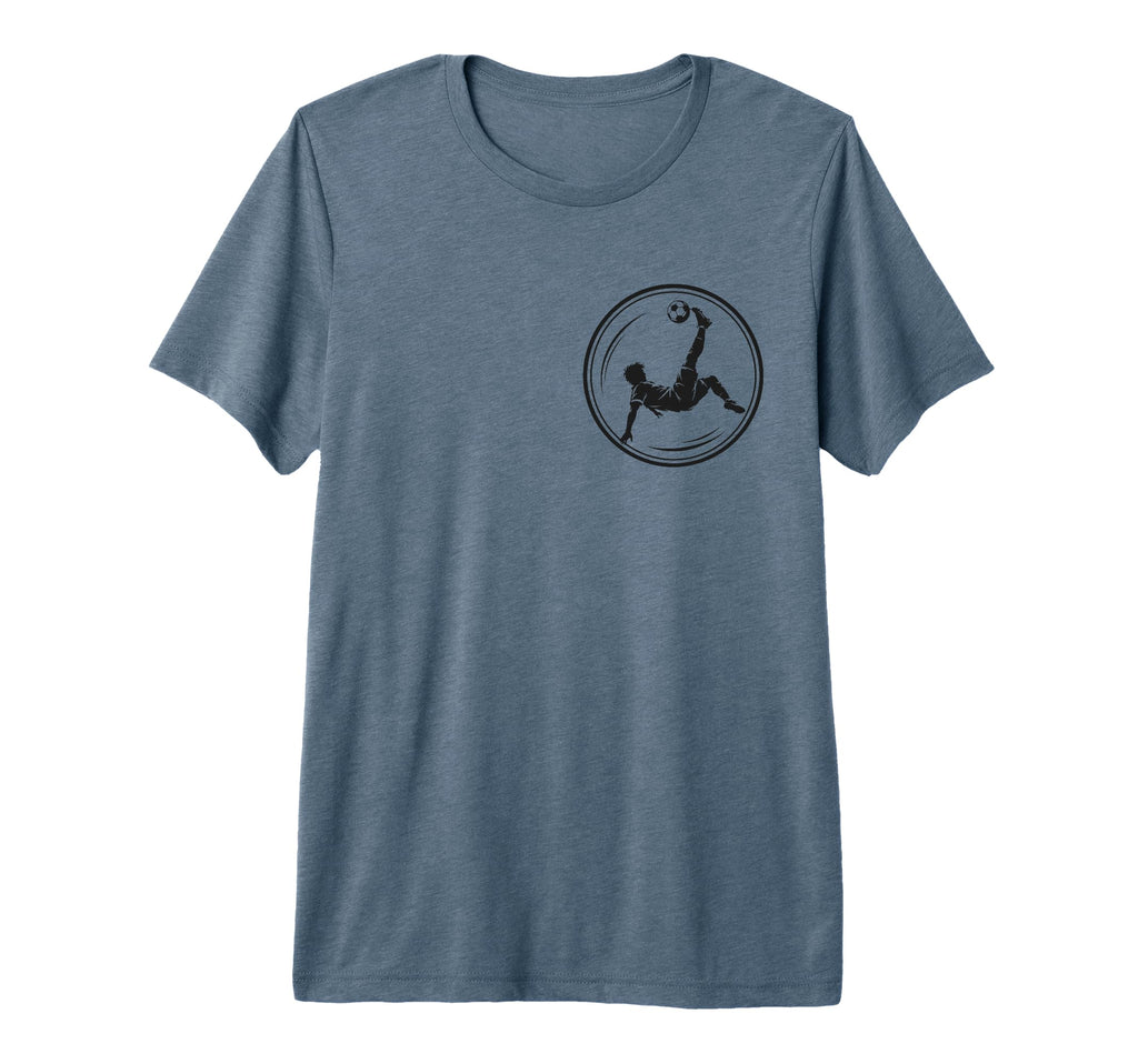 Soccer Bicycle Kick Football Player T-Shirt - Trendy Graphic Men Women
