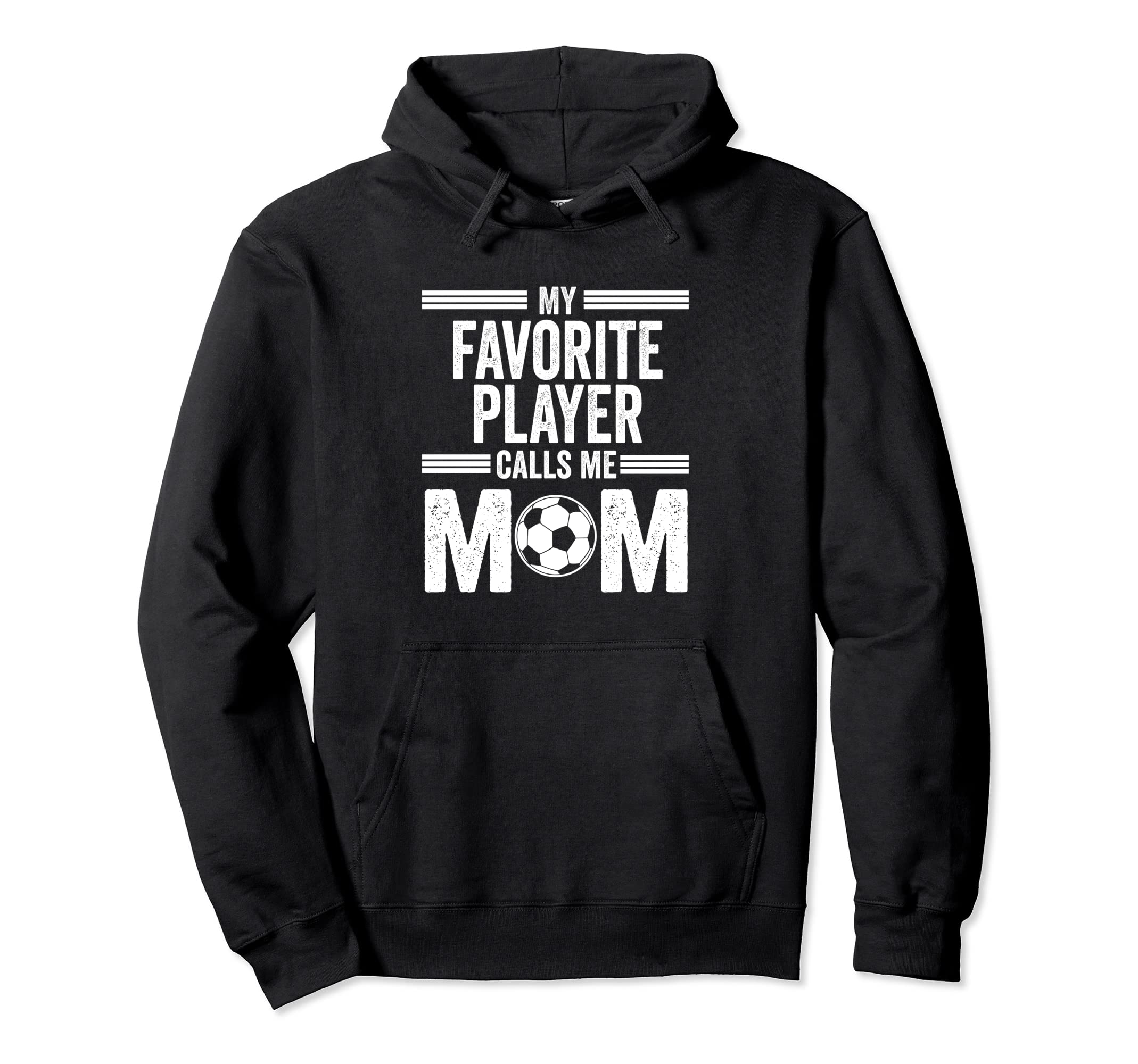 Soccer Player Mom Mothers Day Hoodie - Casual Everyday Wear Unisex