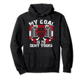 My Goal Is To Deny Yours Funny Ice Hoodie - Aesthetic Graphic Unisex