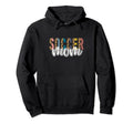 Soccer Mom Leopard Cheetah Trendy Hoodie - Unique Graphic for Adults