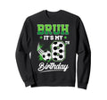 Bruh Its My 8Th Birthday Sport Sweatshirt - Fun Novelty Design for Adults