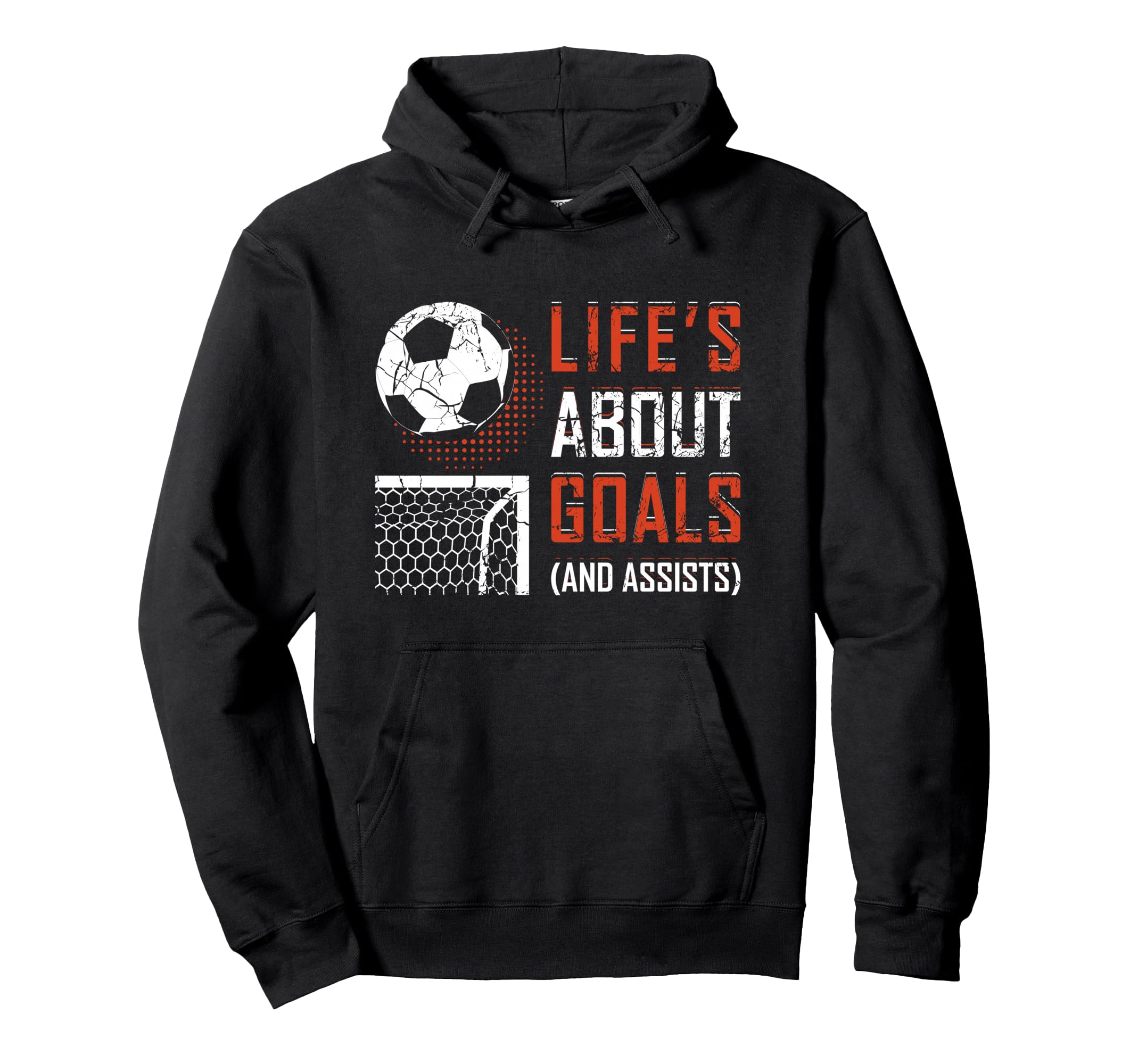 Funny Soccer Lover Teen Soccer Player Hoodie - Unique Graphic Men Women